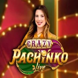 Live Casino logo of Crazy Pachinko from Evolution at NV Casino