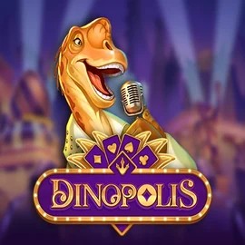 Dinopolis online game logo by Push Gaming on nv-casino.net.pl