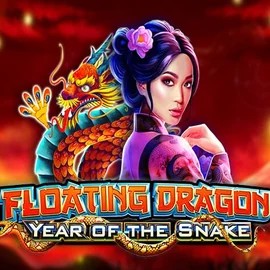 Floating Dragon Year of the Snake logo – Slots by Pragmatic Play at NV Casino