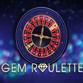 Gem Roulette slot logo by iSoftBet at NV Casino