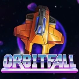 Official Slots logo: Orbitfall by ELK Studios at NV Casino