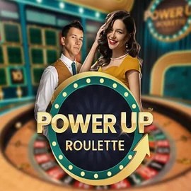 PowerUP Roulette online game logo by Pragmatic Play on nv-casino.net.pl