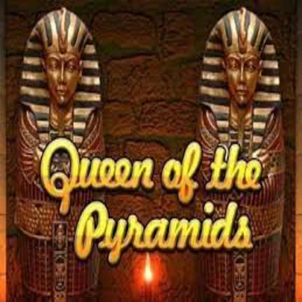 Queen of the Pyramids logo by Playtech at NV Casino