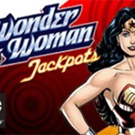 Jackpots logo of Wonder Woman Jackpots from Amaya at NV Casino